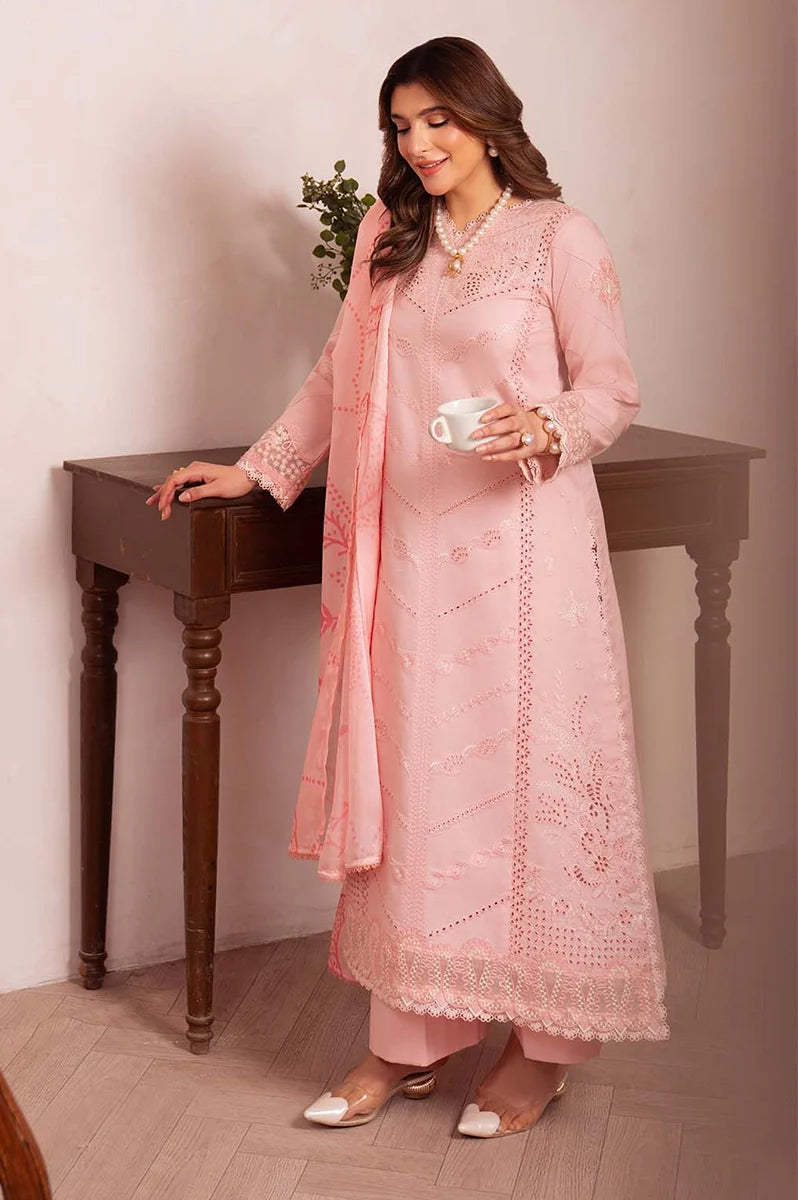 NEESHAY - 3PC LAWN EMBROIDERED