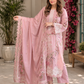Blush Grace – Luxury Pink Embroidered 3 Piece Lawn Suit
