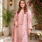 Blush Grace – Luxury Pink Embroidered 3 Piece Lawn Suit