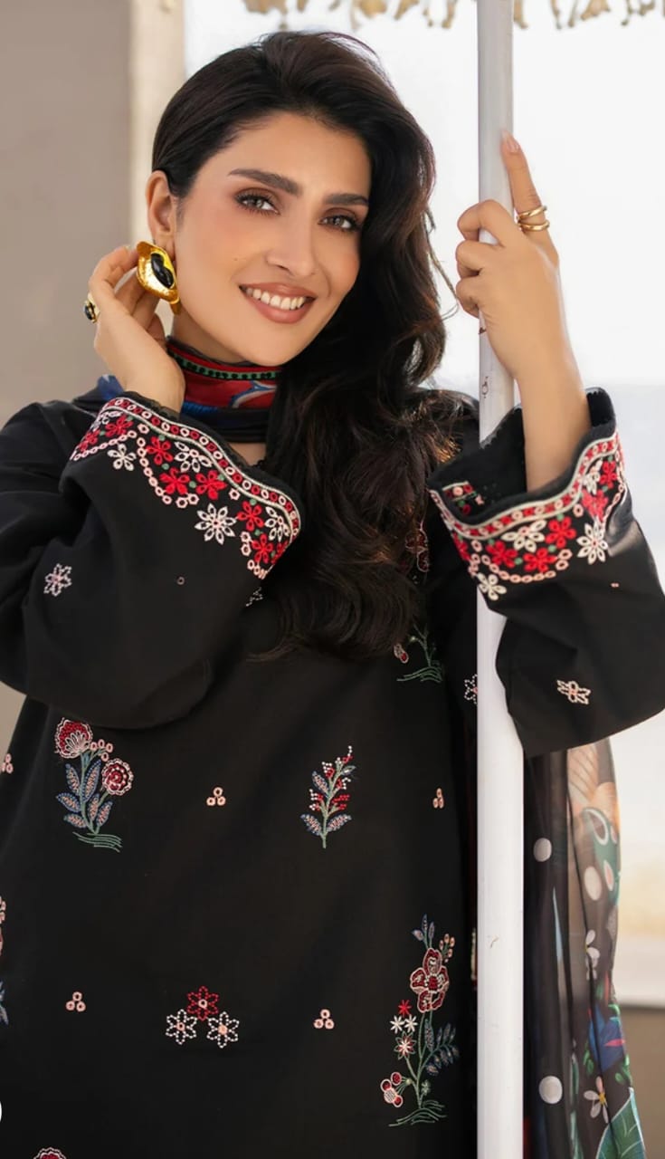SERAN - 3PC LAWN EMBROIDERED
