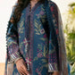 Azure Bloom – Premium Blue Embroidered 3 Piece Lawn Suit
